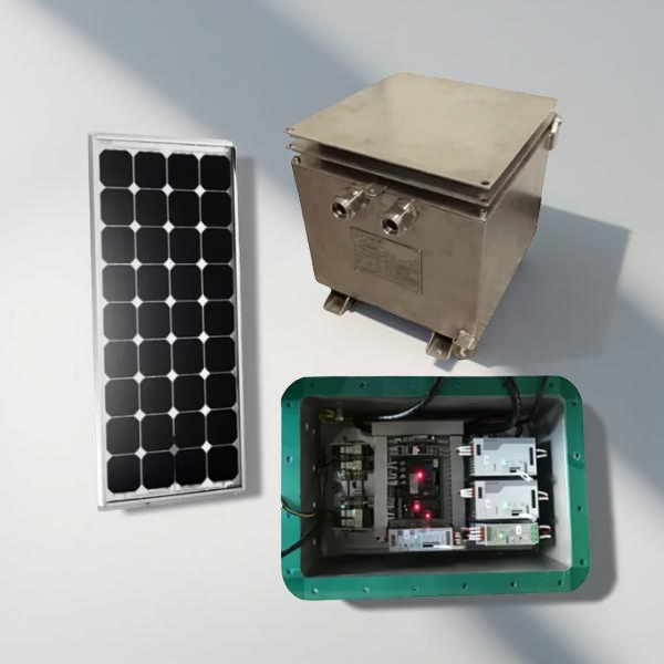 Solar Panel, Battery & UPS System